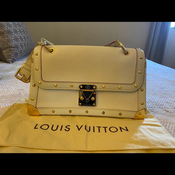 Louis Vuitton Talentueux Hand Bag Ivory Suhali Leather - Picture 1 of 6